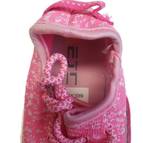 MEJC Girls LED Shoes Light Fashion Sneaker Pink Youth Size 1.5Y USB Charger - Picture 4 of 8